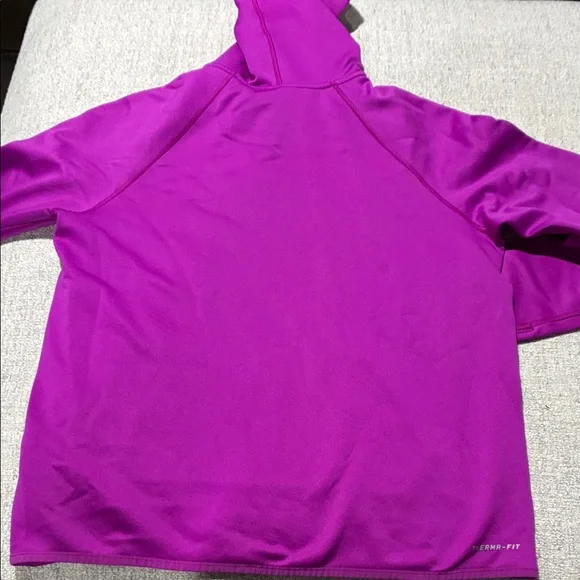 Nike Magenta Hoodie with thumb holes - Picture 6 of 6